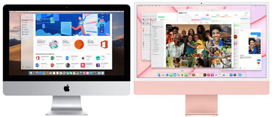 iMac 2019 and 2021 M1 Models